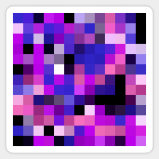 Pixels | Genderfluid Sticker